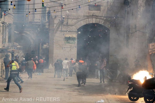 Incendiu în incinta Esplanadei Moscheilor din Ierusalim