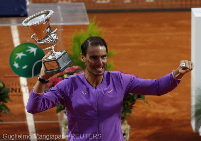Tenis: Nadal l-a învins pe Djokovic în finala de la Roma