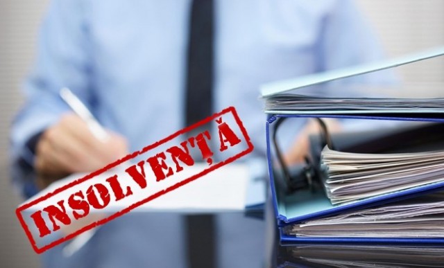 Numărul insolvenţelor în România s-a majorat cu 1,3%, la patru luni