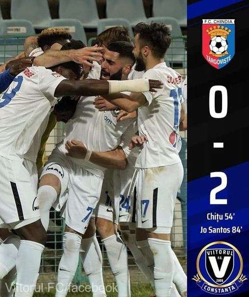 Fotbal - Liga I: Chindia Târgovişte - FC Viitorul 0-2, în play-out