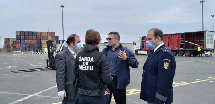 ANCHETE pe BANDĂ RULANTĂ în PORT: ALTE LOTURI de DEȘEURI! VIDEO