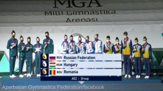 Gimnastică aerobică: Cinci medalii pentru România, la Mondialele de juniori