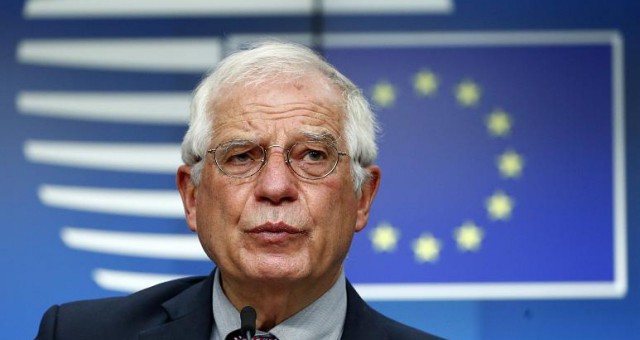 Josep Borrell, în vizită începând de marţi în Ucraina, inclusiv pe linia frontului cu separatiştii
