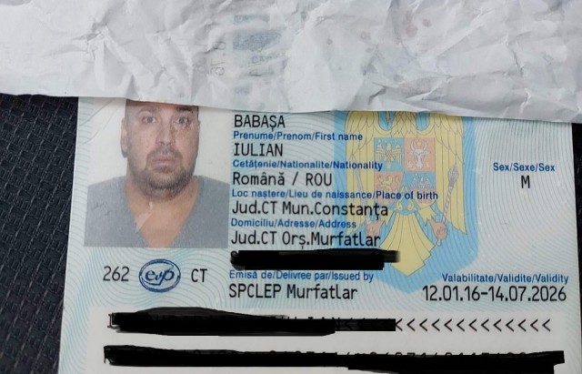 După ce a rămas fără PERMIS de CONDUCERE, IULIAN BABAȘA și-a pierdut și... BULETINUL