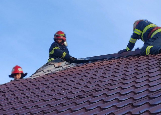 Incendiu în localitatea Murighiol
