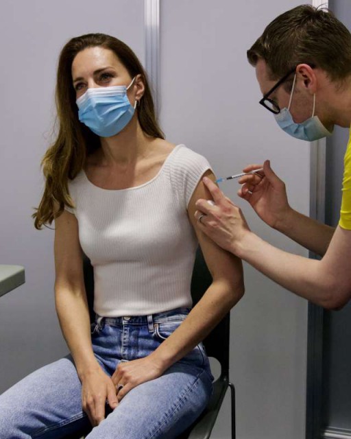Coronavirus: Prinţesa Kate a primit prima doză de vaccin împotriva COVID-19