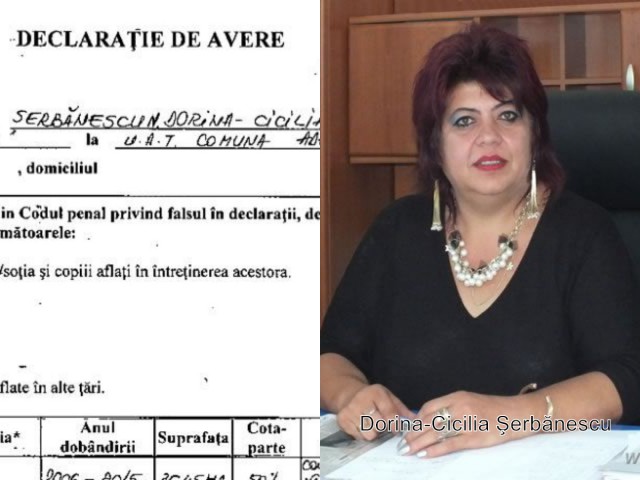 PRIMARUL din Adamclisi, Dorina Şerbănescu, are ȘASE MAȘINI!