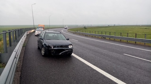 ACCIDENT RUTIER pe AUTOSTRADA A2-A4