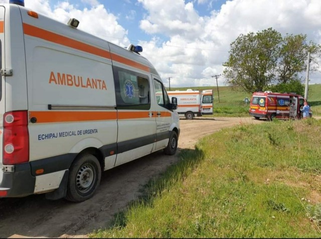 ACCIDENT RUTIER în zona HANUL MORILOR: CINCI VICTIME implicate