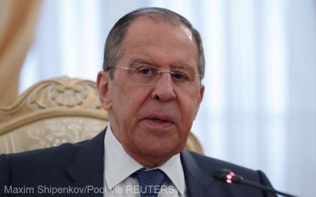 Lavrov, neimpresionat de ameninţarea Occidentului cu sancţiuni după recunoaşterea regiunilor ucrainene separatiste