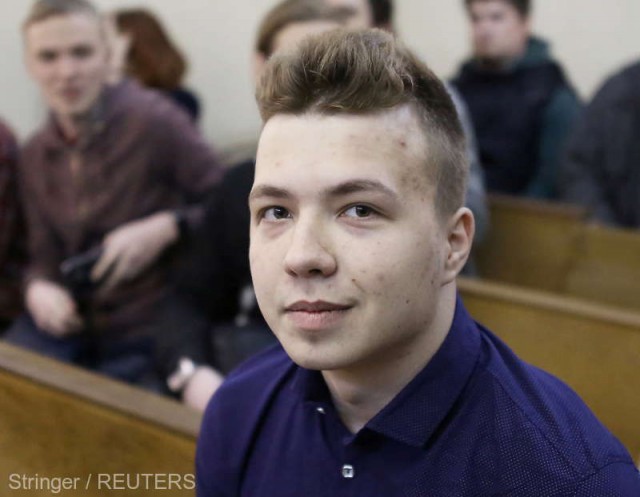 Belarus: Jurnalistului arestat Roman Protasevici i-a fost permis să discute cu un avocat