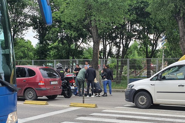 Accident rutier: PIETON lovit pe trecere, în zona Aqua Magic