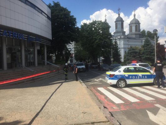 AMENINȚARE cu BOMBĂ la Teatrul Jean Bart din Tulcea