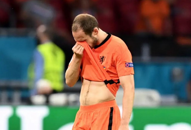 Fotbal - EURO 2020: Olandezul Daley Blind a ezitat să mai joace, după infarctul suferit de Eriksen