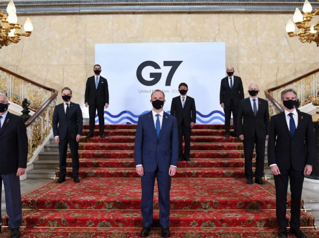 Liderii G7, mesaj cu țintă către Rusia: „Să pună capăt activităţilor destabilizatoare“