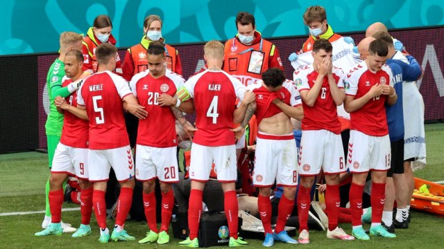 Fotbal - EURO 2020: Jucătorii danezi critică UEFA pentru reluarea meciului, în ciuda stopului cardiac suferit de Eriksen
