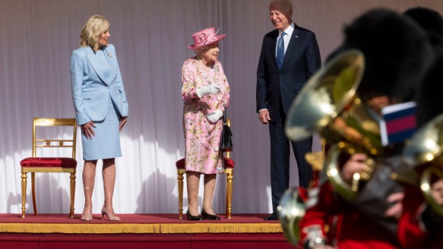 Joe Biden, primit de Regina Marii Britanii la Castelul Windsor. Președintele SUA: Mi-a adus aminte de mama