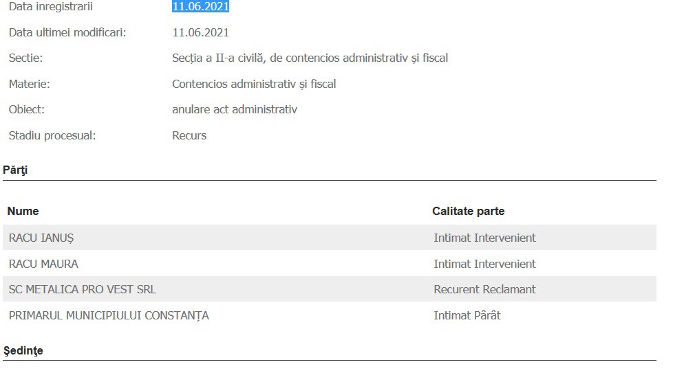 Continuă RĂZBOIUL cu PRIMĂRIA Constanța în cazul HOTELULUI din FALEZĂ NORD Continuă RĂZBOIUL cu PRIMĂRIA Constanța în cazul HOTELULUI din FALEZĂ NORD