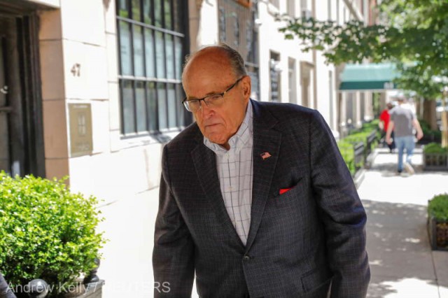 SUA: Avocatul Rudy Giuliani, suspendat din profesie în New York din cauza unor declaraţii mincioase