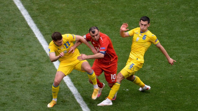 Fotbal - EURO 2020: Ucraina a câştigat la Bucureşti în faţa Macedoniei de Nord cu 2-1