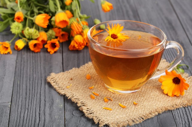 Ceaiul de gălbenele, balsam pentru organism