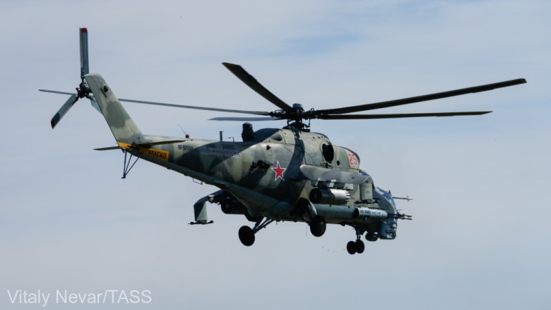 Un elicopter militar rusesc s-a prăbuşit: trei morţi