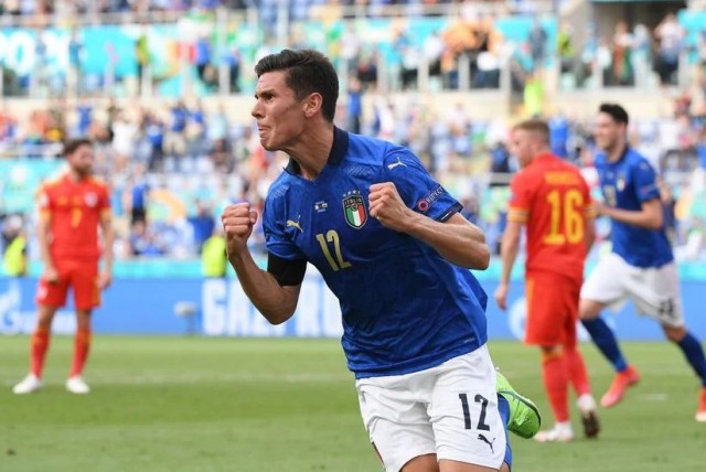 Fotbal - EURO 2020: Italia a învins Ţara Galilor cu 1-0 şi a încheiat pe primul loc Grupa A