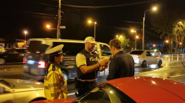 Șofer drogat și cu permisul reținut, la plimbare prin Constanța 