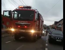 EXPLOZIE în CURTEA unui IMOBIL din COICIU. Video!