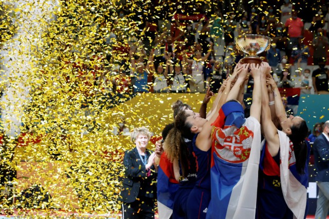 Baschet feminin: Serbia a cucerit al doilea său titlu european după cel din 2015
