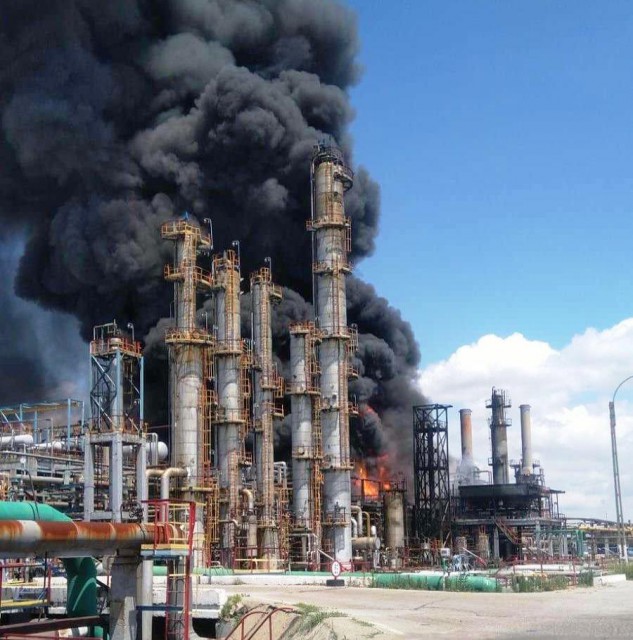 VIDEO. Momentul exploziei de la Rafinăria Petromidia-Năvodari