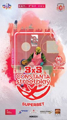 Eveniment din circuitul baschetului 3x3, organizat sâmbătă la Constanța