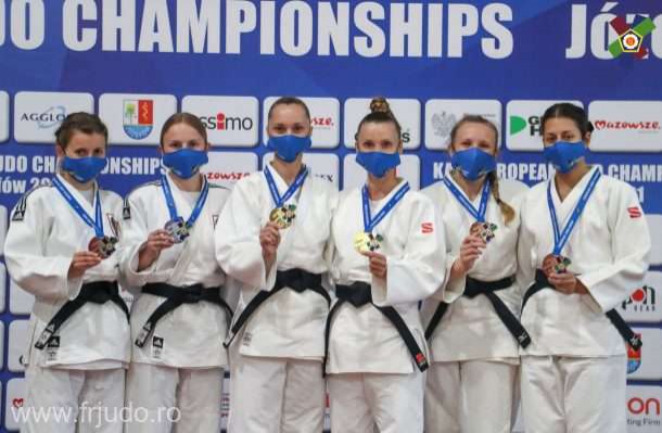 Judo: Alina Zaharia şi Alina Cheru, medaliate cu aur la Europenele de kata