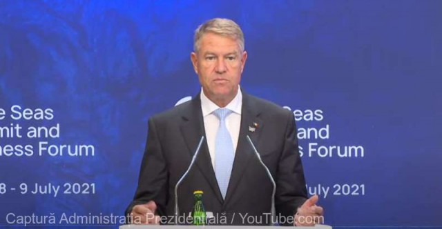 Iohannis: România rămâne ferm angajată în Iniţiativa celor Trei Mări