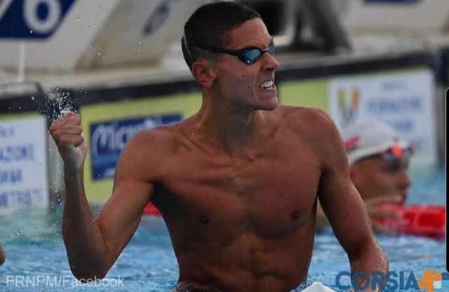 Înot: David Popovici a doborât un nou record mondial de juniori, la 200 m liber