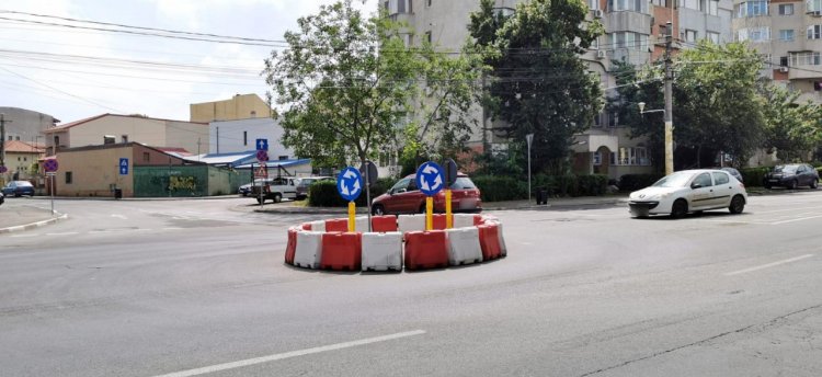 Atenție, șoferi! Sensul giratoriu de la intersecția bulevardului Lăpușneanu cu strada Nicolae Iorga va fi desființat