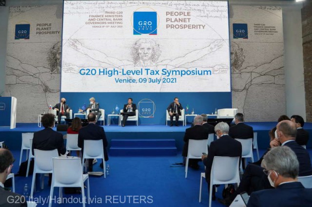 Oficial: G20 a convenit asupra taxării multinaţionalelor cu un impozit pe profit de minim 15%