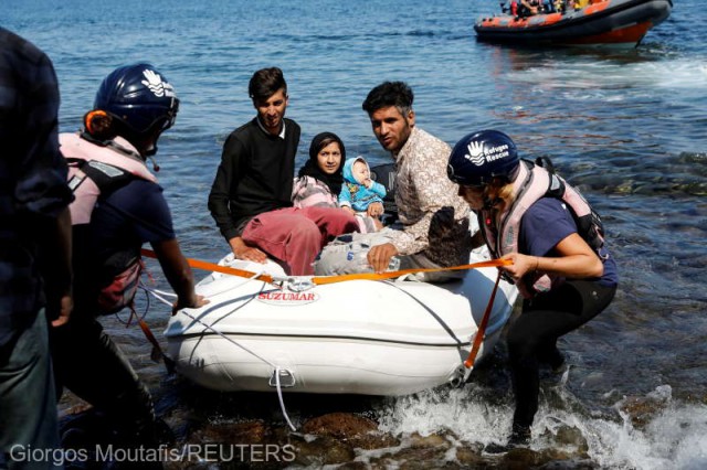 UNHCR: 2021, anul cu cei mai puţin migranţi ajunşi pe insulele greceşti