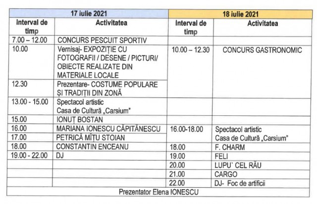 FESTIVAL PESCĂRESC la Hârşova