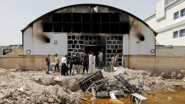 Irak: Bilanţul morţilor în urma incendiului la un spital COVID-19 a crescut la 66