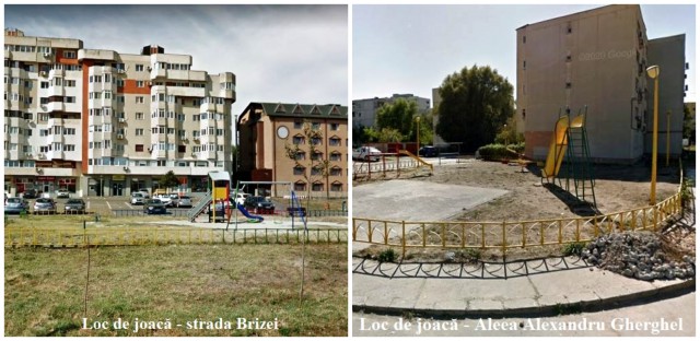 LOCUL de JOACĂ de pe strada BRIZEI va fi REABILITAT de PRIMĂRIE