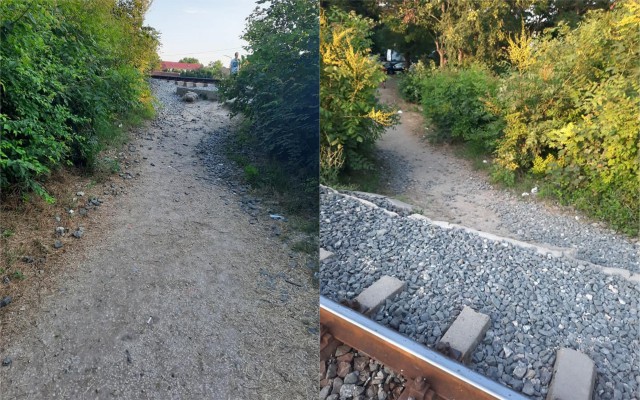 CALEA FERATĂ de la SCHITU RĂMÂNE același PERICOL PUBLIC