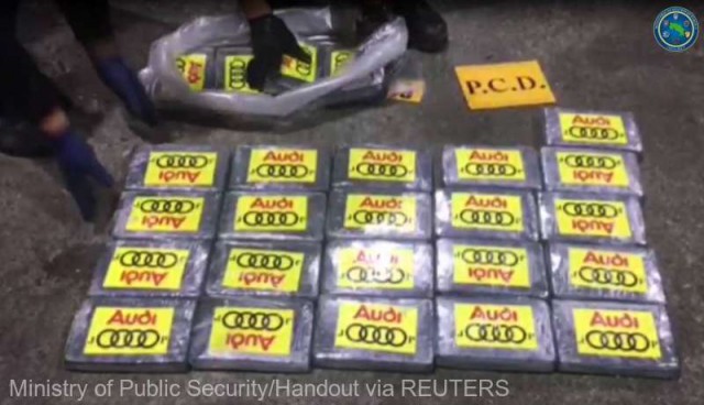 Costa Rica a confiscat 4,3 tone de cocaină, una din cele mai mari capturi din istoria sa