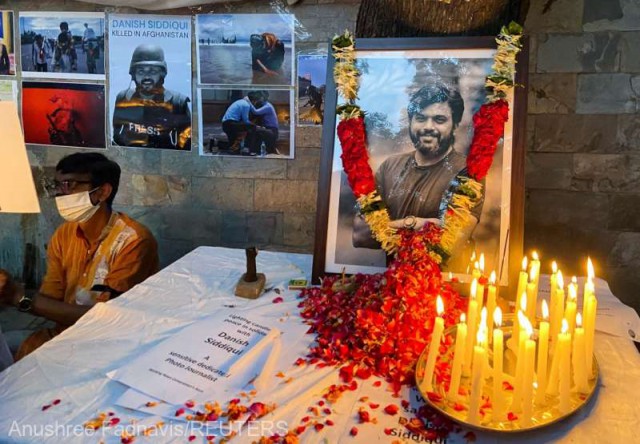 Fotoreporterul agenţiei Reuters, Danish Siddiqui, ucis în Afganistan, a fost înhumat în India