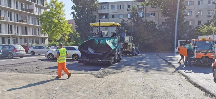 Atenție, șoferi! Se ASFALTEAZĂ mai multe străzi din CONSTANȚA