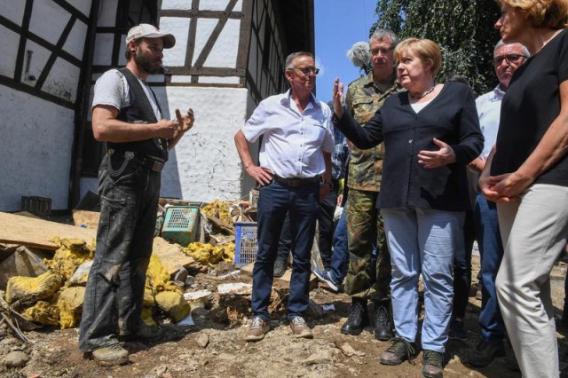 Germania: Merkel apără sistemul de alertă la inundaţii, în timp ce bilanţul victimelor creşte