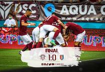 Rapid București, victorie la revenirea în Liga 1 (1-0 vs Chindia Târgoviște)