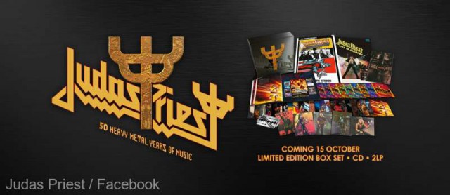 Judas Priest va lansa în octombrie „50 Heavy Metal Years“, un set de 42 de CD-uri