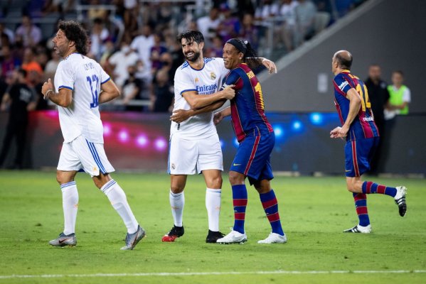 Fotbal: Real Madrid a învins-o pe FC Barcelona în meciul legendelor disputat în Israel