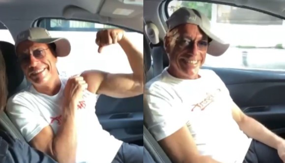 VIDEO viral cu Van Damme în România. Reacția starului după ce a fost filmat pe manelele lui Tzancă Uraganul